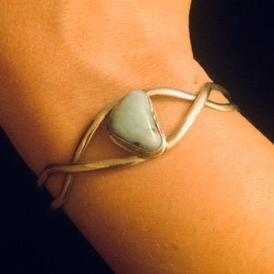 Lauramar And Sterling Silver Cuff Bracelet